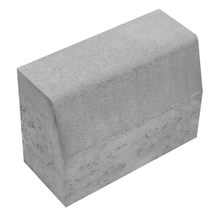 Curb 15x25x33 3/12 bevelled
