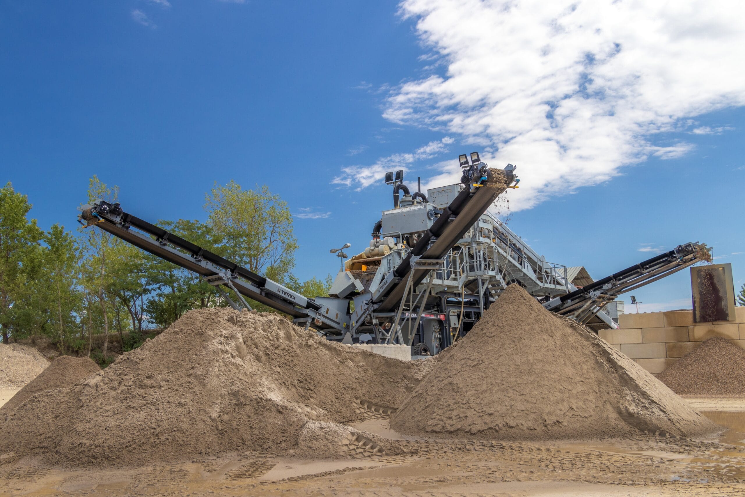 New separation at Poredje gravel pit